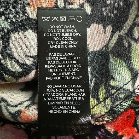 Nicole Miller | Floral A Line Dress (M) 💐 - Picture 7 of 7